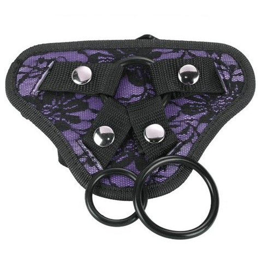 Me You Us Lace Harness With Bullet Pocket - Sinsations