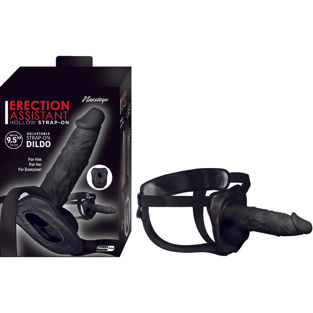 Erection Assistant Hollow Strap On 9.5 Inch - Sinsations