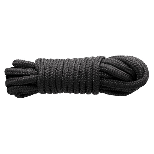 Sinful 25 Foot Nylon Rope Black - Sinsations