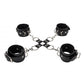 Shots Ouch Leather Hand And Leg Cuffs - Sinsations