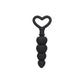 Ouch Silicone Anal Love Beads Black - Sinsations