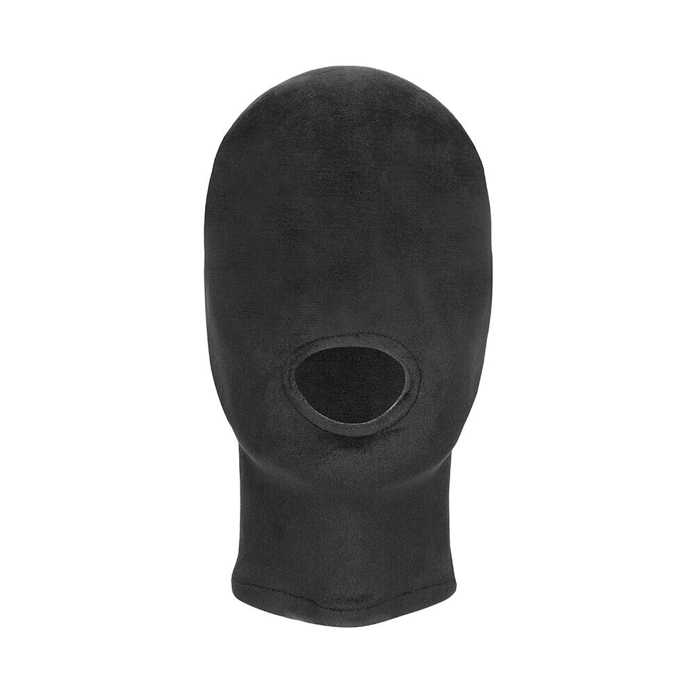 Ouch Velvet Mask With Mouth Opening - Sinsations