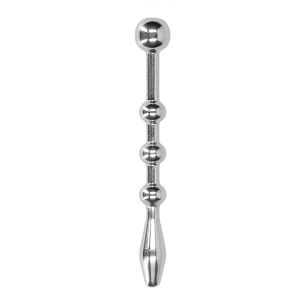 Ouch Urethral Sounding Stainless Steel Plug With Balls - Sinsations
