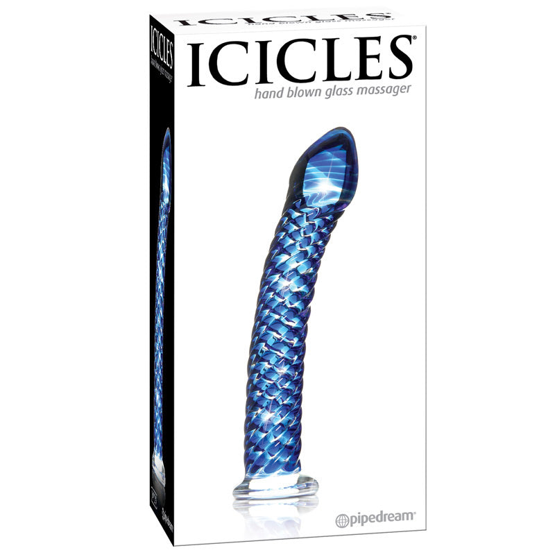 Icicles 29 Hand Blown Glass Massager - Sinsations