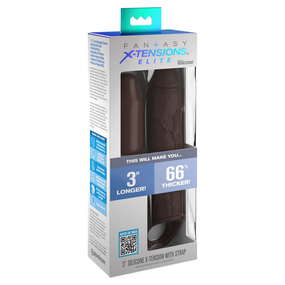 XTensions Elite 3 Inch Penis Extender With Strap