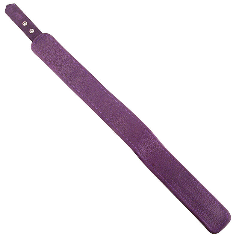 Rouge Garments Plain Purple Leather Collar - Sinsations