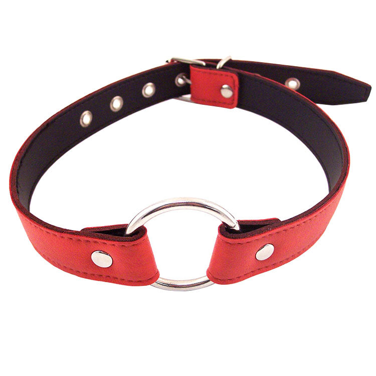 Rouge Garments O Ring Gag Red - Sinsations