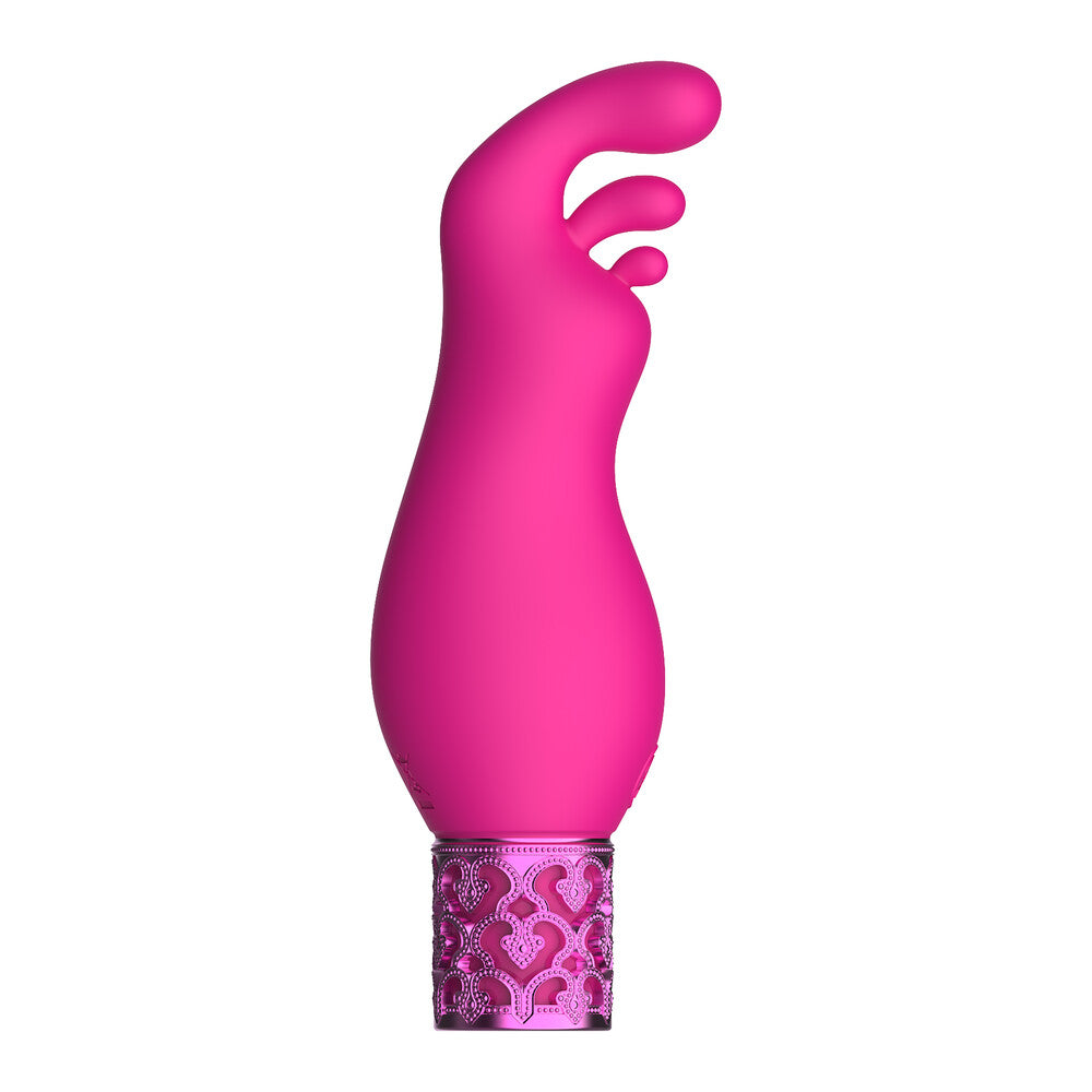 Royal Gems Exquisite Rechargeable Silicone Bullet Pink - Sinsations