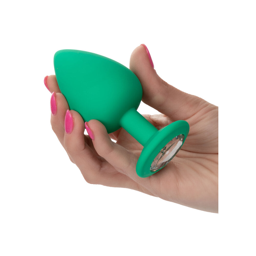 Cheeky Gems Butt Plugs 3 Piece Set Green - Sinsations