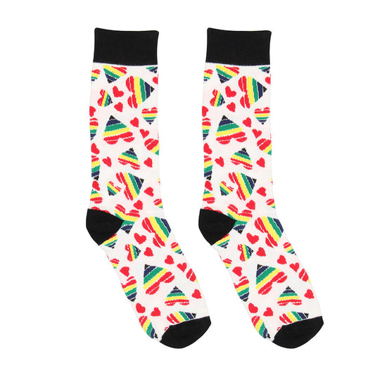 Happy Hearts Sexy Socks Size 4246 - Sinsations