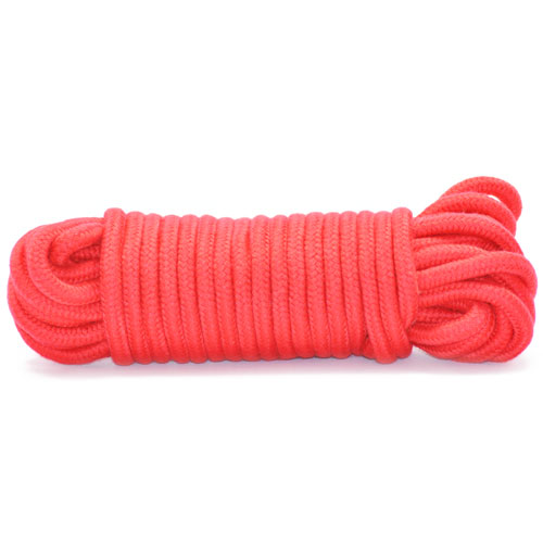 10 Meters Red Bondage Rope - Sinsations